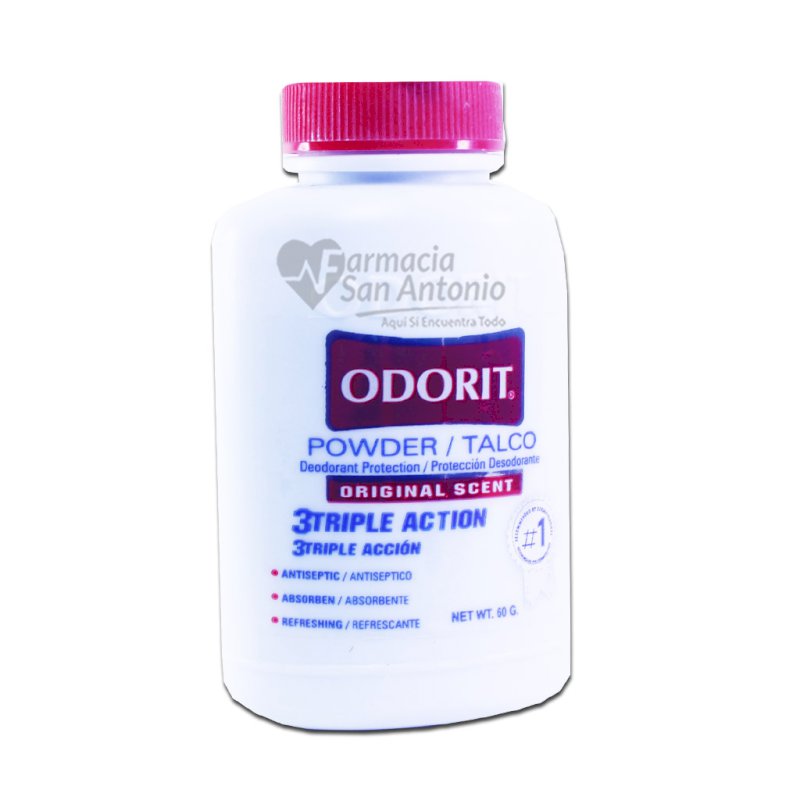 ODORIT TALCO ORIGINAL X 60 GRS