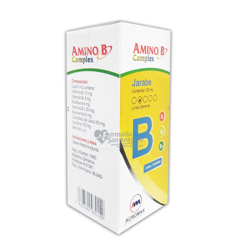 AMINO B COMPLEX JARABE 120ML