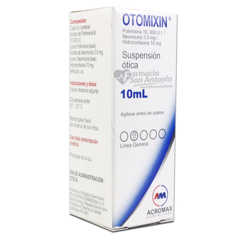 OTOMIXIN GOTAS 10ML