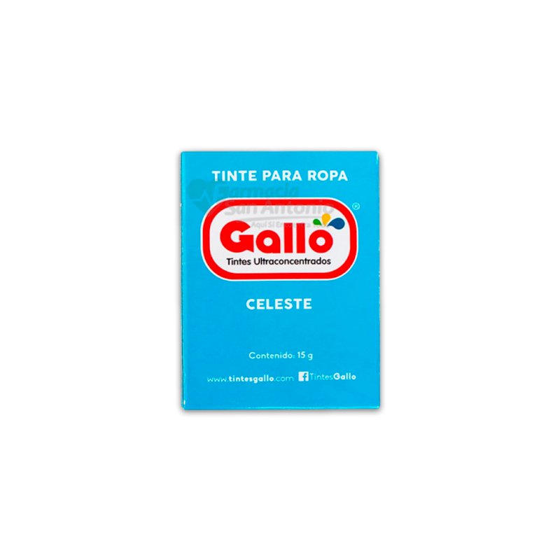 TINTE GALLO CELESTE