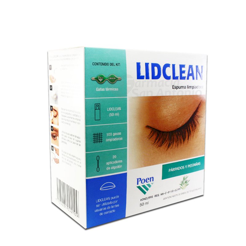 LIDCLEAN ESPUMA X 50 ML $