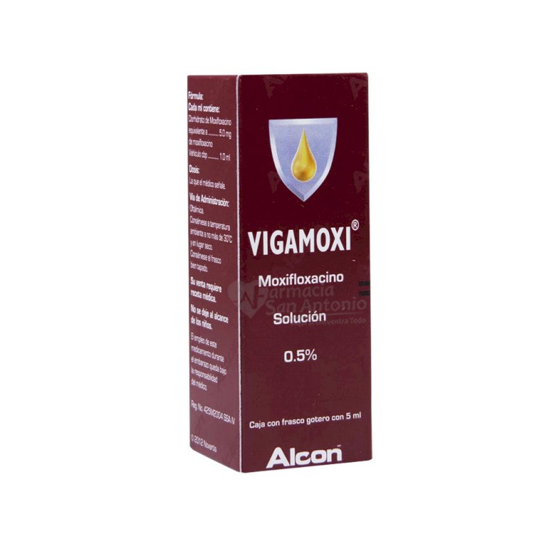 VIGAMOX SOL. OFTALMOLOGICA 0.5% X 5ML