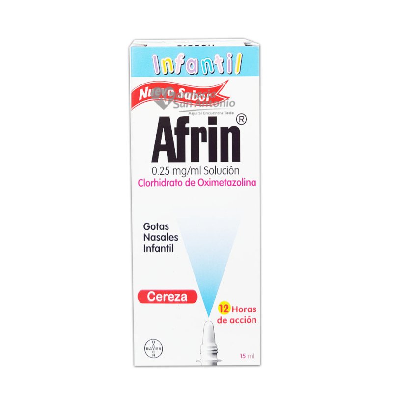 AFRIN 0.025% GOTAS INFANTILES 15ML *