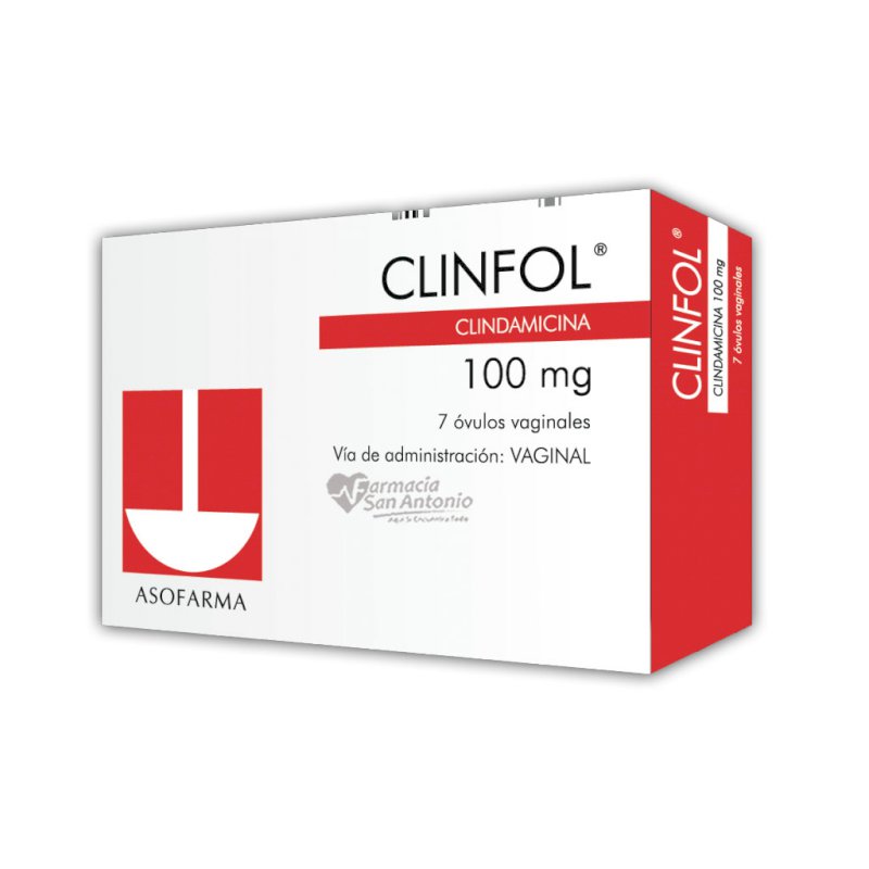 CLINFOL 100MG X 7 OVULOS VA