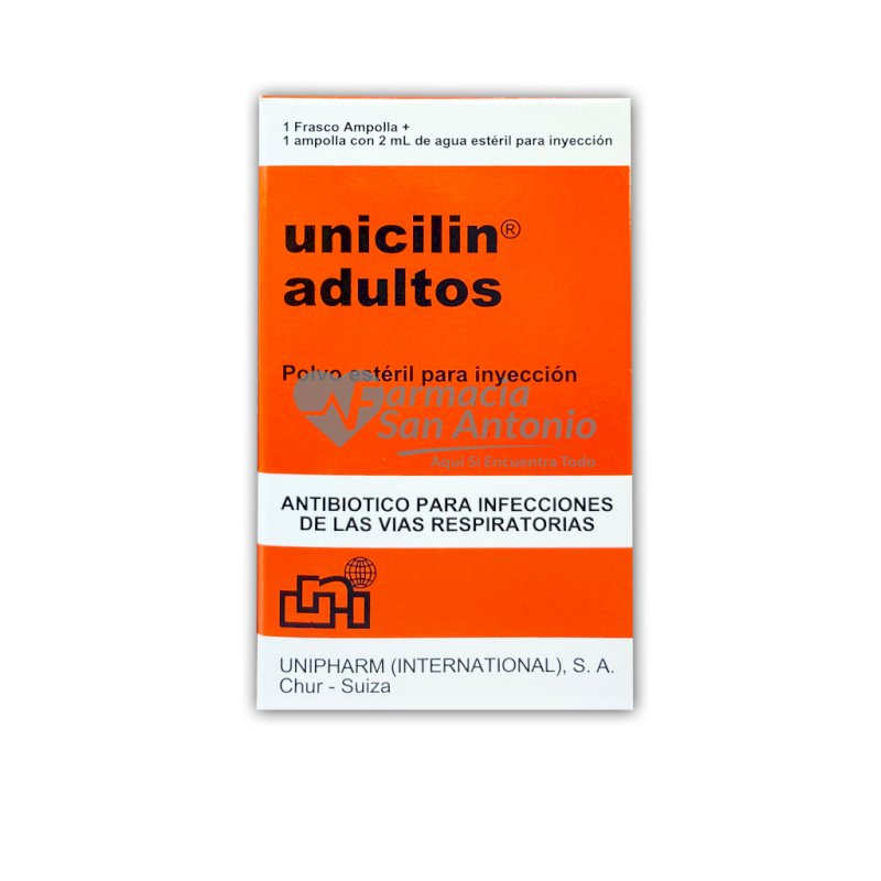 UNICILIN ADULTOS AMP INY
