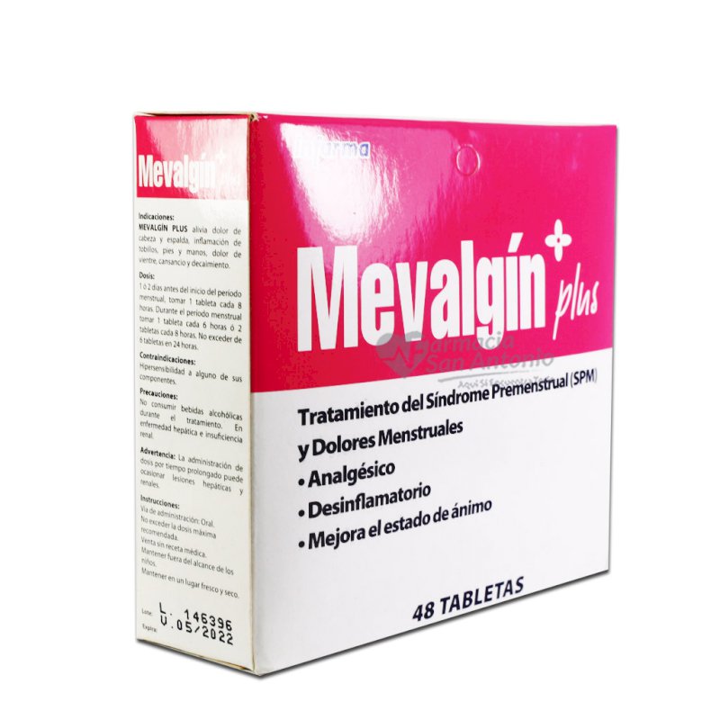 UNIDAD MEVALGIN PLUS TAB