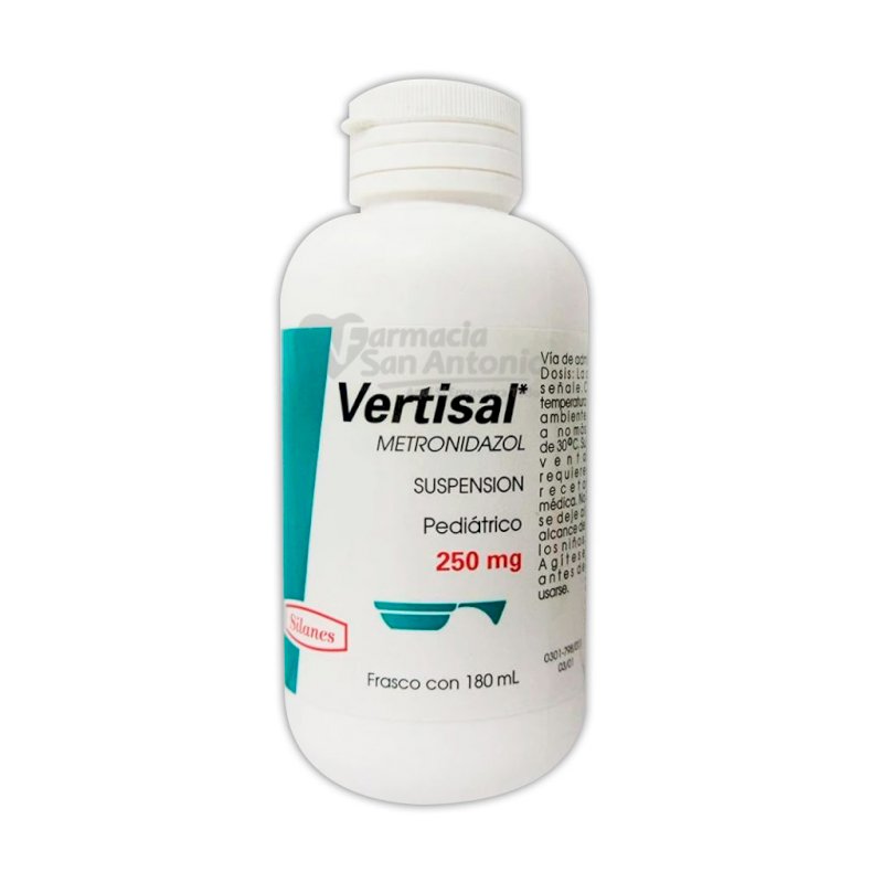 VERTISAL SUSP 250MG X 180ML