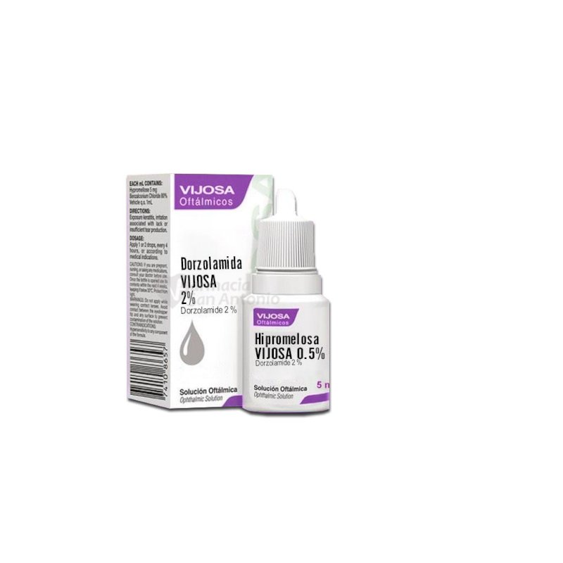 DORZOLAMIDA 2% SOL OFT. X 5ML