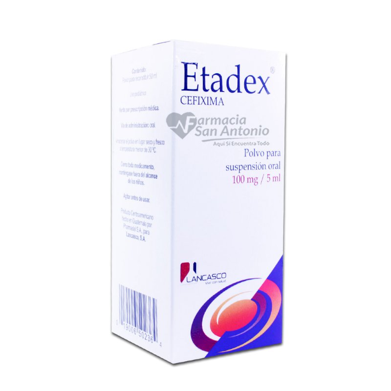 ETADEX SUSP 100MG/5ML X 50ML