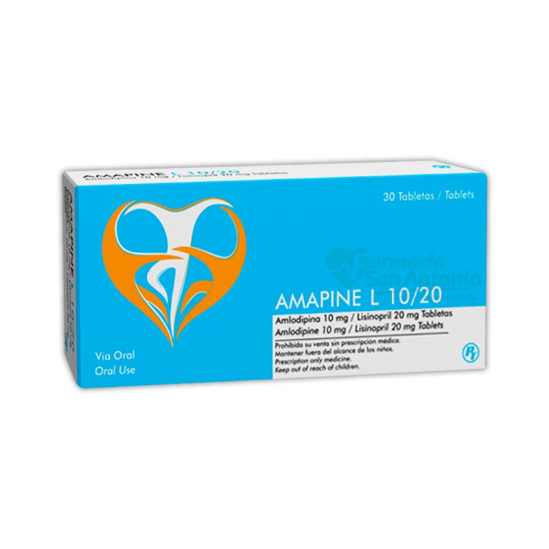 AMAPINE-L 10/20MG X 30 TAB