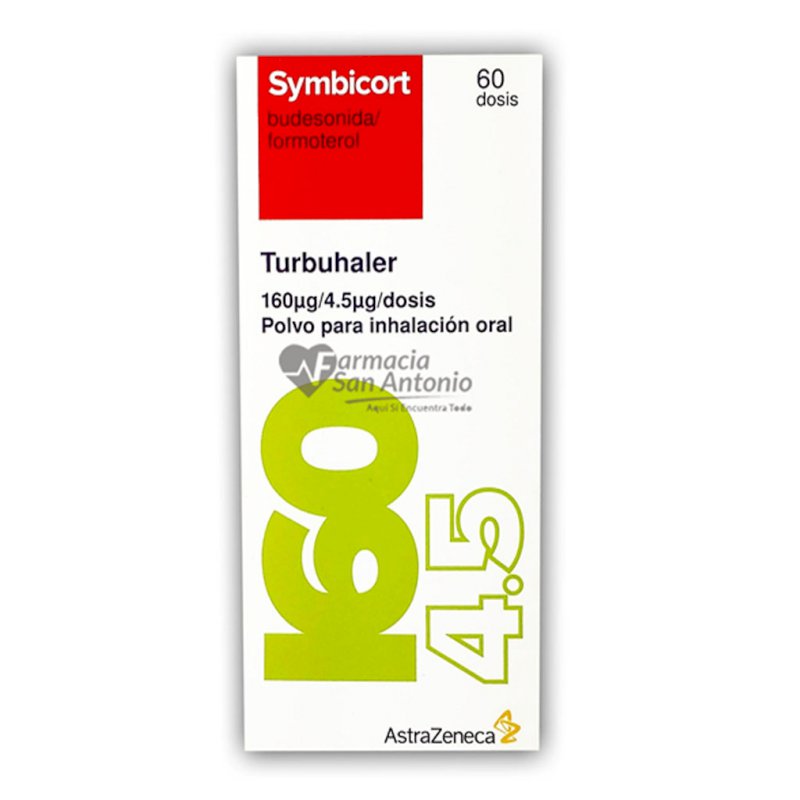 SYMBICORT 160/4.5MG X 60 DOSIS