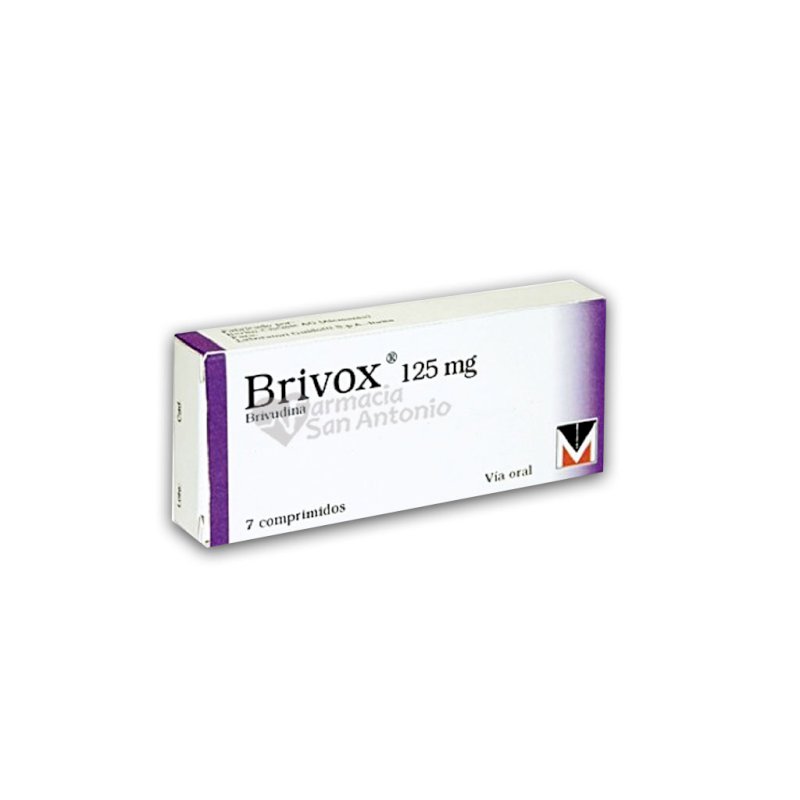 BRIVOX 125MG X 7 TAB