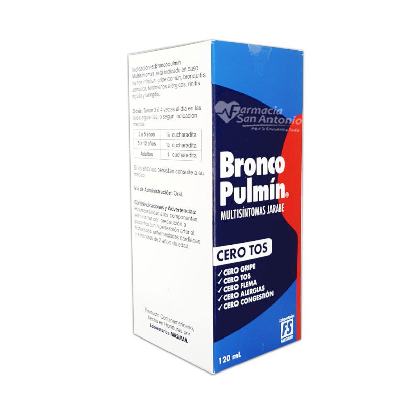 BRONCOPULMIN JARABE 120 ML