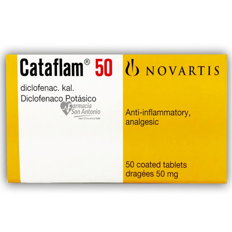 UNIDAD CATAFLAM 50MG TAB