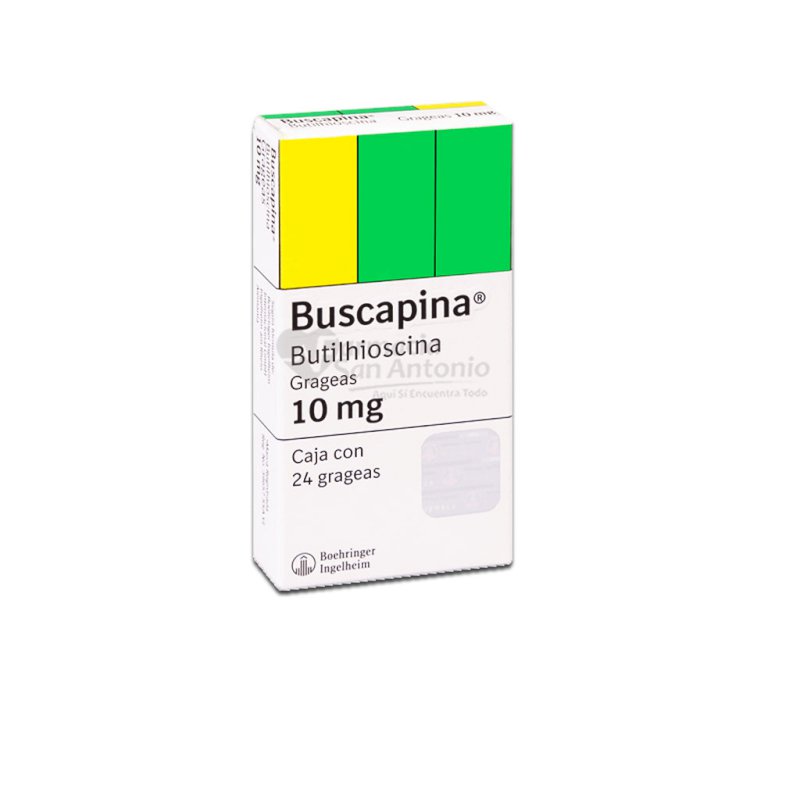 UNIDAD BUSCAPINA 10MG GRAGEAS