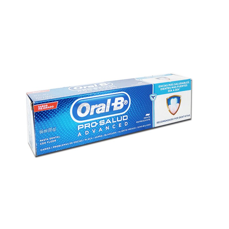 ORAL B PASTA PRO-SALUD MENTA SUAVE 66ML .