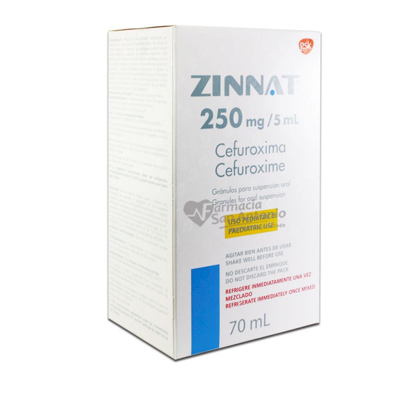 ZINNAT SUSP 250MG X 70ML