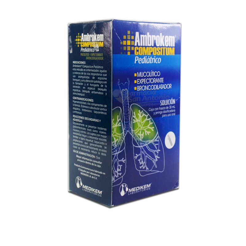 AMBROKEM COMPOSITUM PEDIATRICO X 30ML