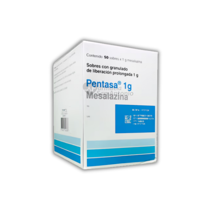 PENTASA (MESALAZINA) 1G X 50 SOBRES