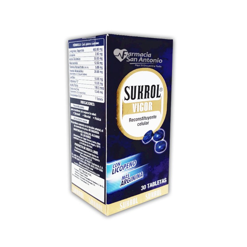 SUKROL VIGOR X 30 TAB