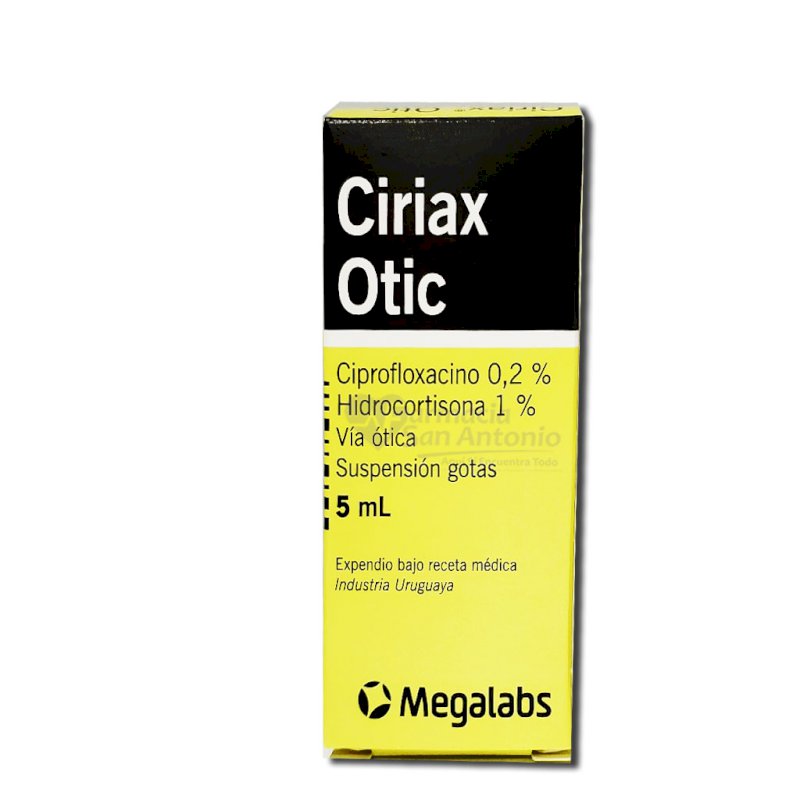 CIRIAX GOTAS OTICAS 5ML $