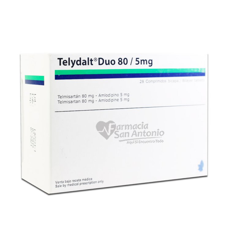 TELYDALT DUO 80/5MG X 28 COMP