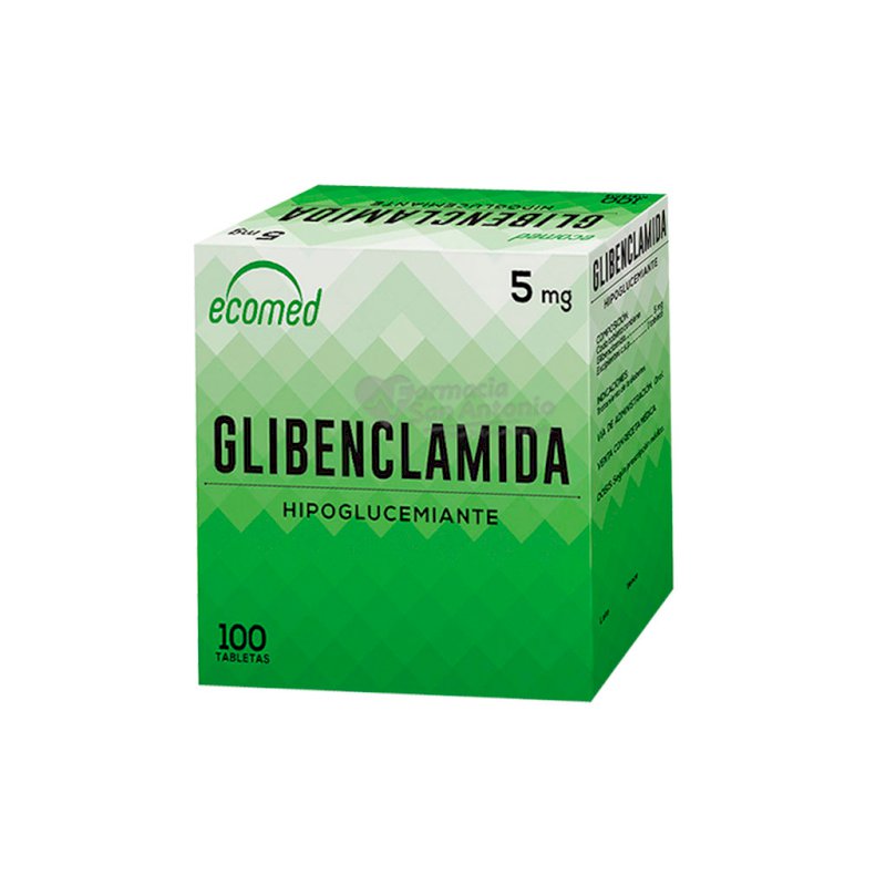 UNIDAD ECOMED GLIBENCLAMIDA 5MG