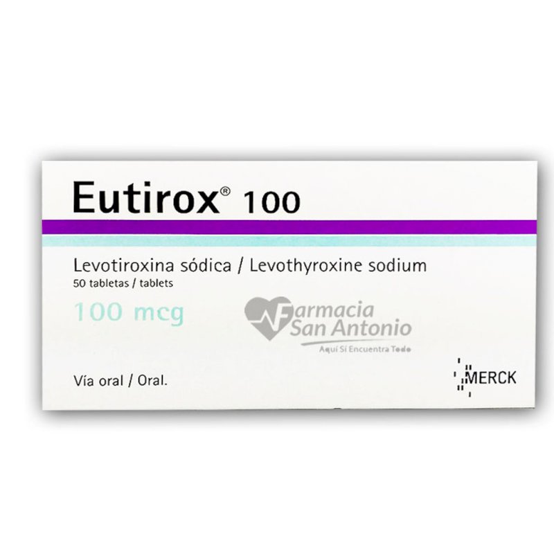 EUTIROX 100MCG X 50 TAB