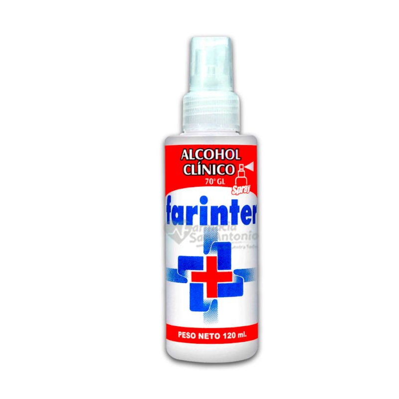 ALCOHOL CLINICO SPRAY X 120ML