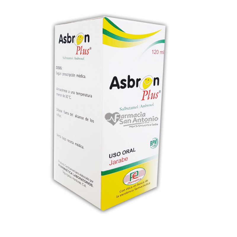 ASBRON PLUS JARABE 120ML