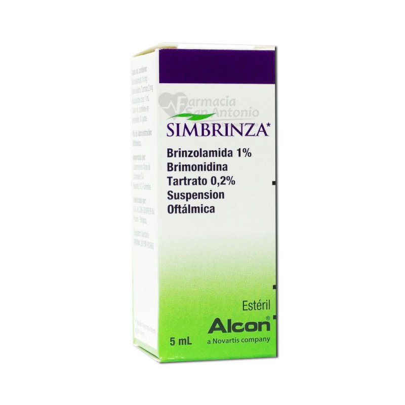 SIMBRINZA SUSP. OFTAL X 5 ML