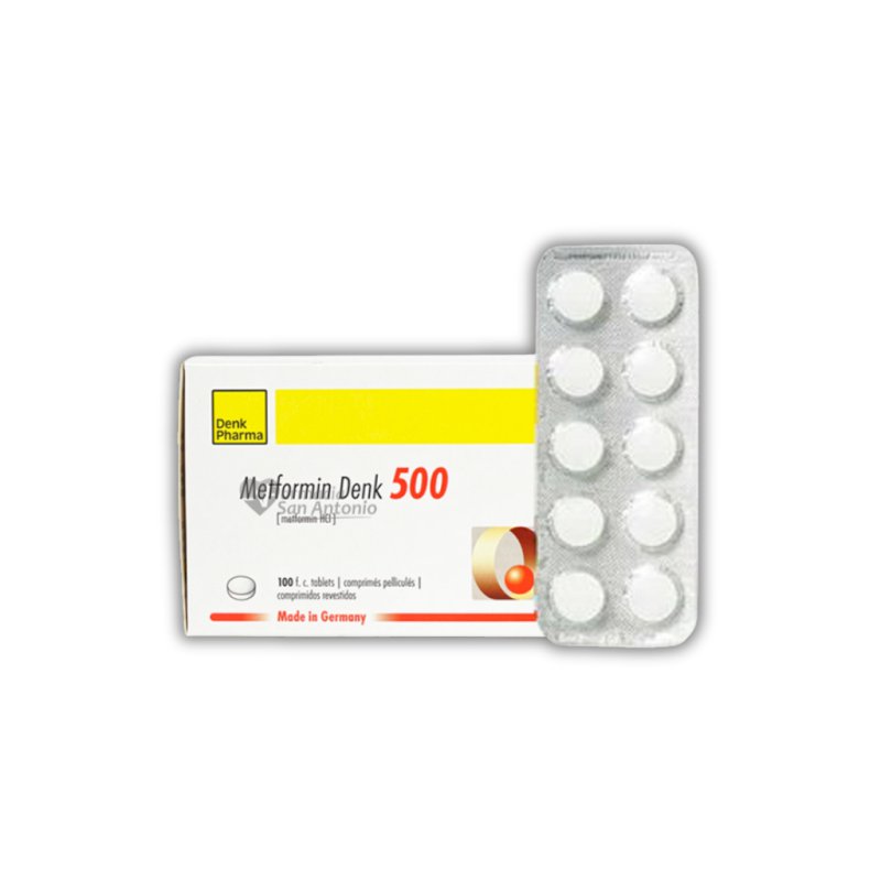 UNIDAD METFORMINA 500MG X 100 TABS