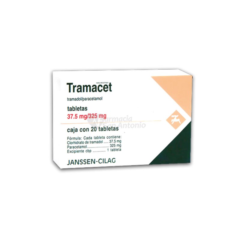 UNIDAD TRAMACET 37.5MG/325MG