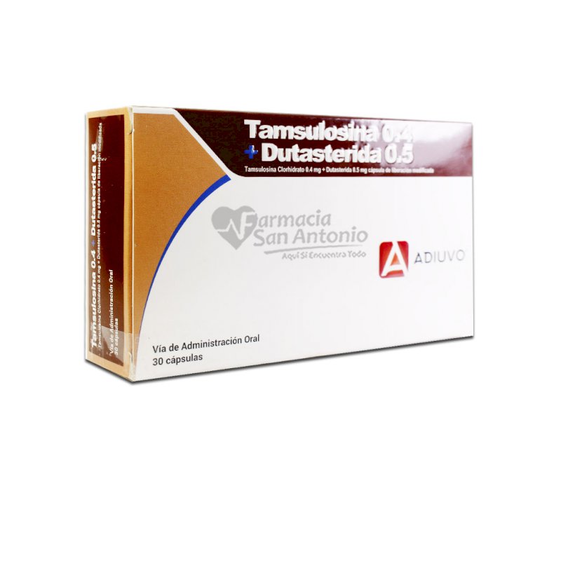 TAMSULOSINA/DUTASTERIDA ADIUVO 0.5MG X 30