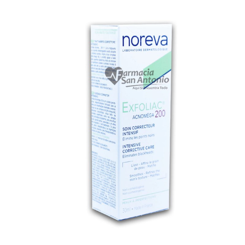 NOREVA EXFOLIAC GEL LIMPIADOR INTENSIVO 200ML