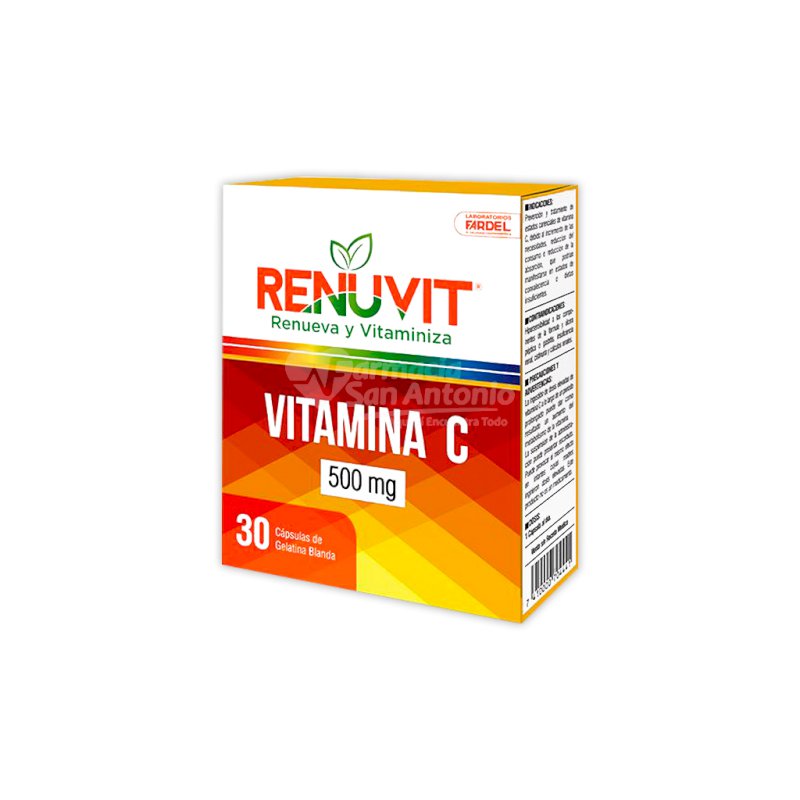 UNIDAD FARDEL RENUVIT VIT C TABS