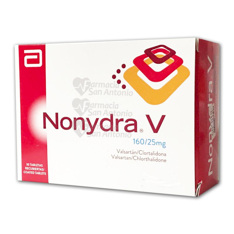 NONYDRA V 160/25MG X 30 TAB