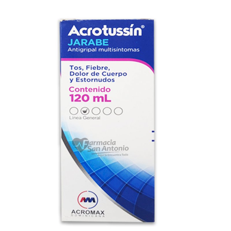 ACROTUSSIN JARABE 120ML