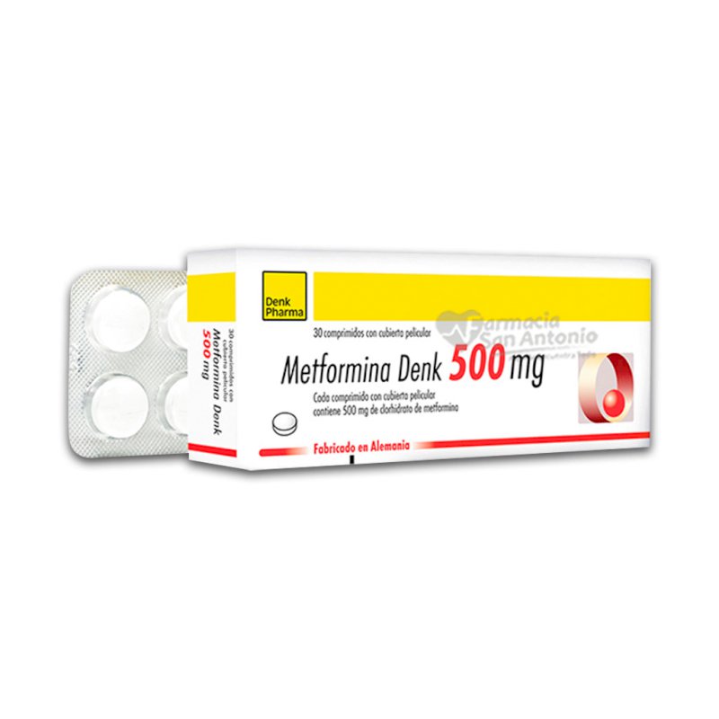 METFORMINA DENK 500MG X 30 TABS