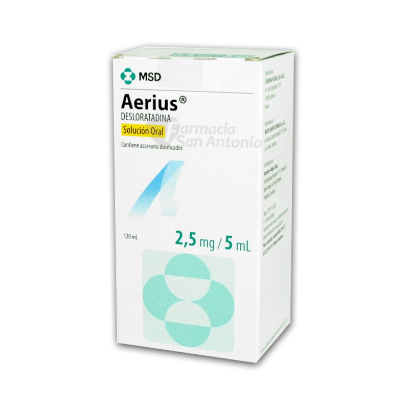 AERIUS JARABE 120 ML