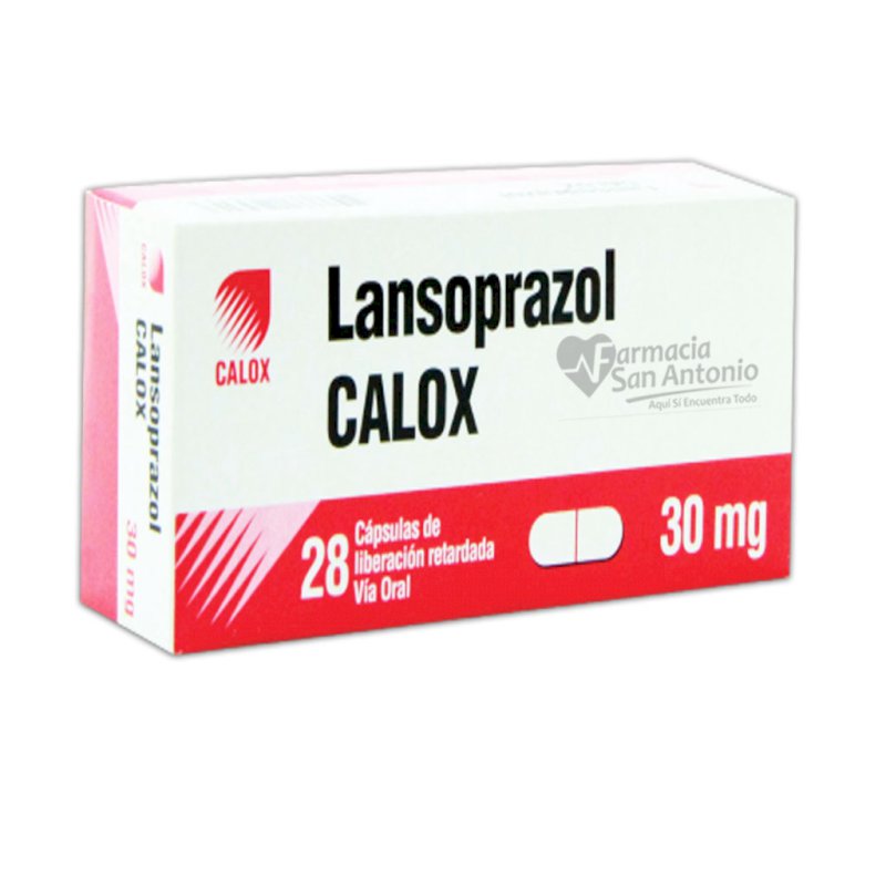 UNIDAD LANZOPRAZOL 30MG X 28 CAP.