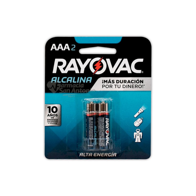 RAYOVAC AAA X 2 PILAS