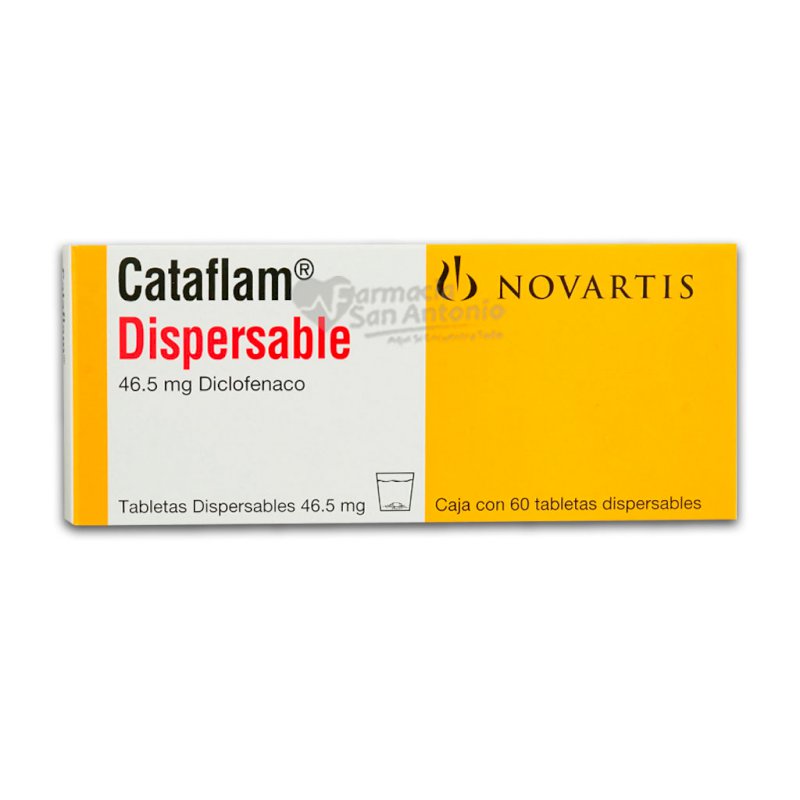 CATAFLAM DISPERSABLE X 60 COMP.