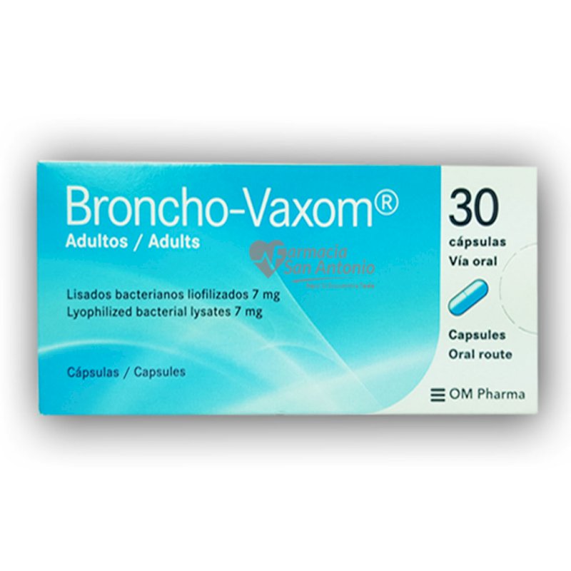 BRONCHO VAXOM ADULTO X 30 CAP