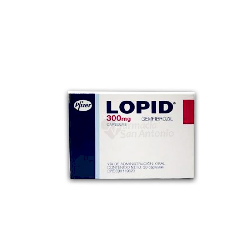LOPID 300MG X 30 CAP