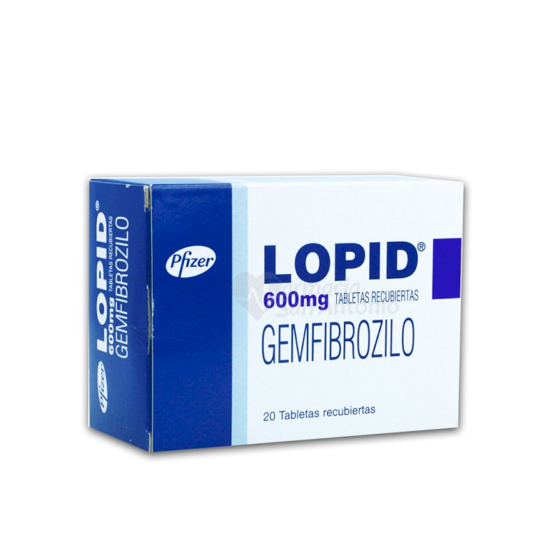 LOPID 600MG X 20 TAB