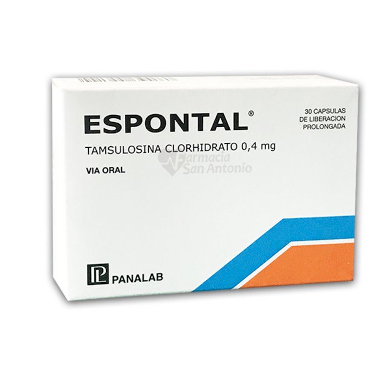 ESPONTAL 0.4MG X 30 TABS $