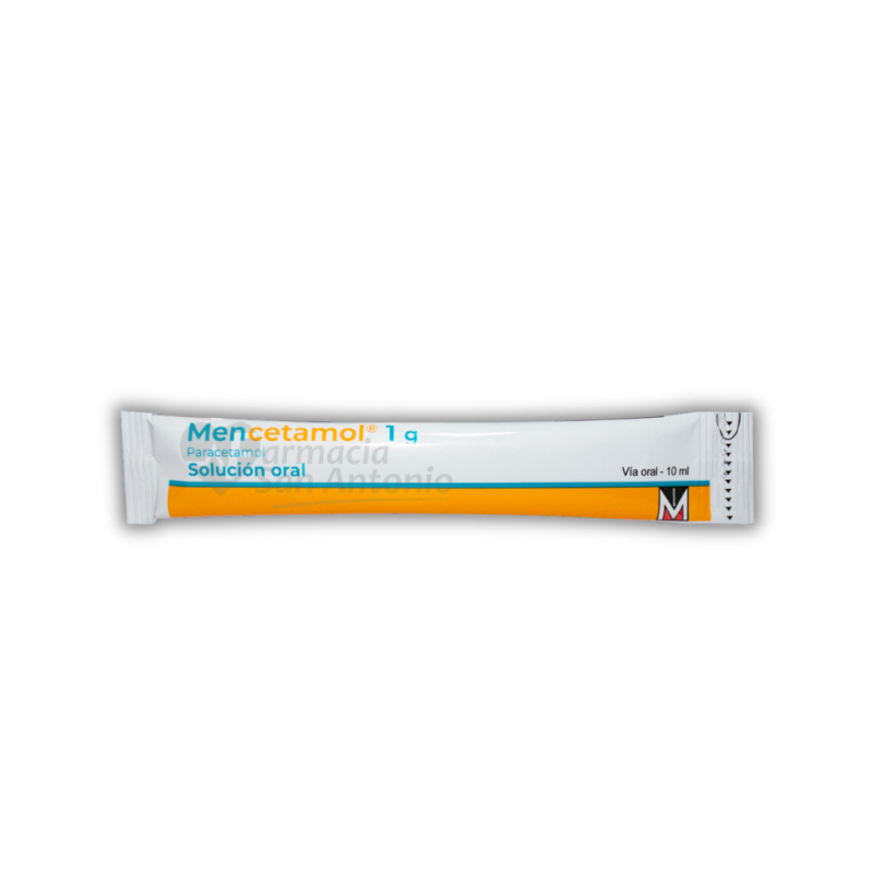 UNIDAD MENCETAMOL 1GR BEBIBLE LIQUIDO
