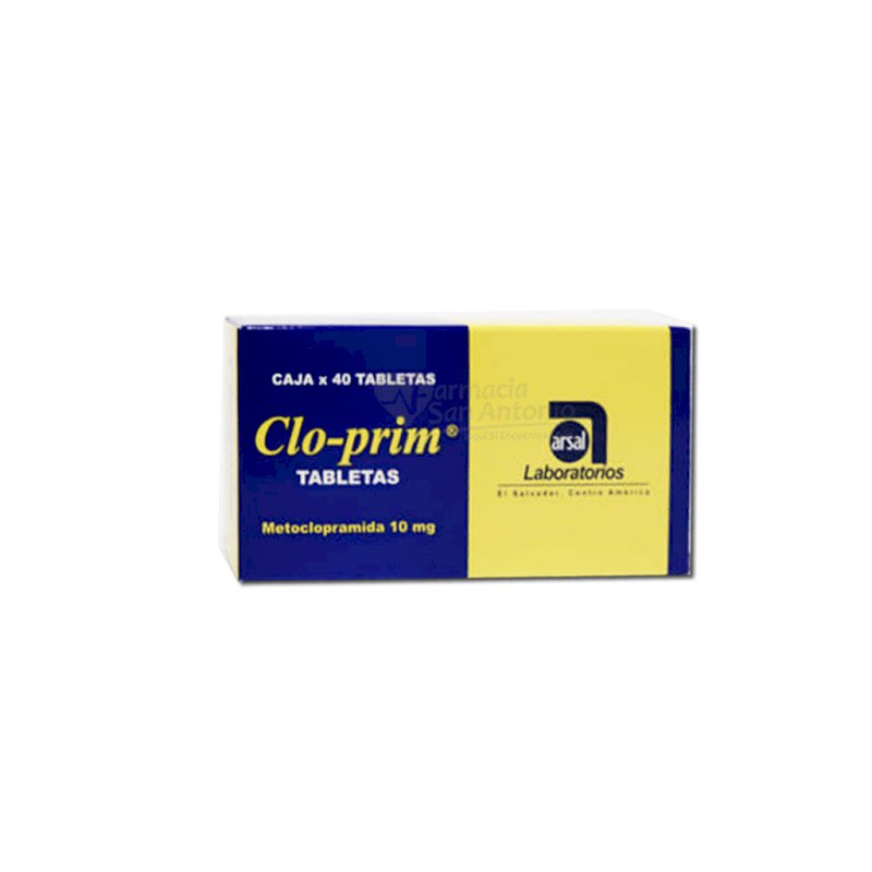 UNIDAD CLOPRIM 10MG TAB