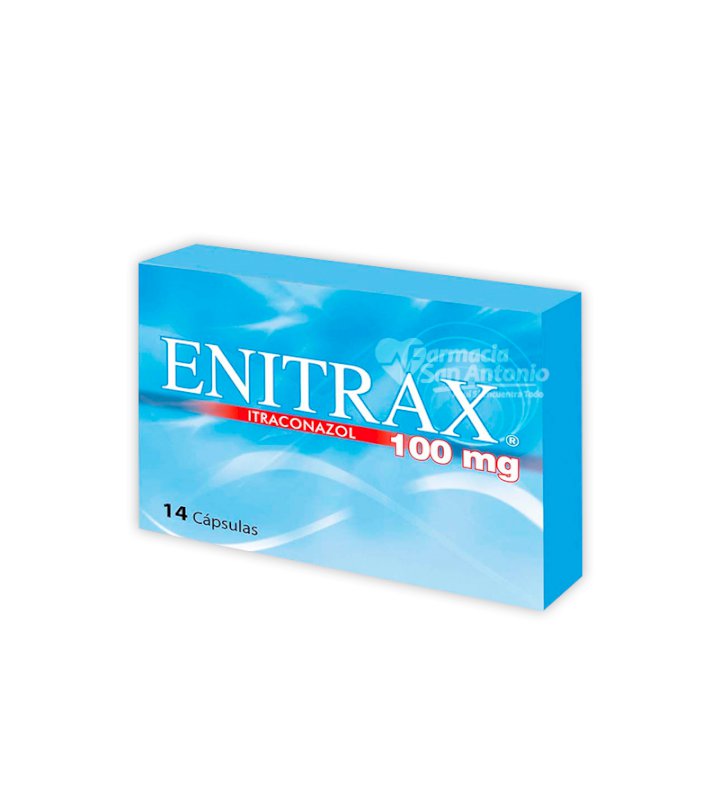ENITRAX 100MG X 14 CAPS